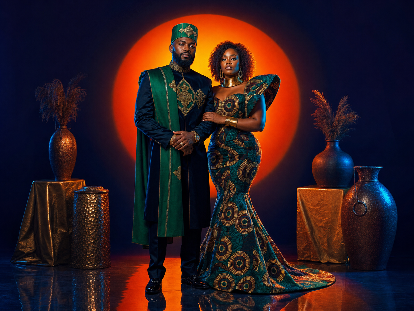 Akan Essien and Aisha Adebayo